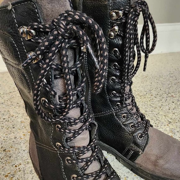 Born Combat Boots - 9 - Picture 4 of 15